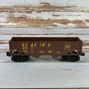 Lionel 6‑9010‑6177 O27 Scale 2‑Bay Coal Hopper – “READING 6177” | 1986 | C‑7